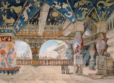 Stage Design for Nikolai Rimsky-Korsakov
